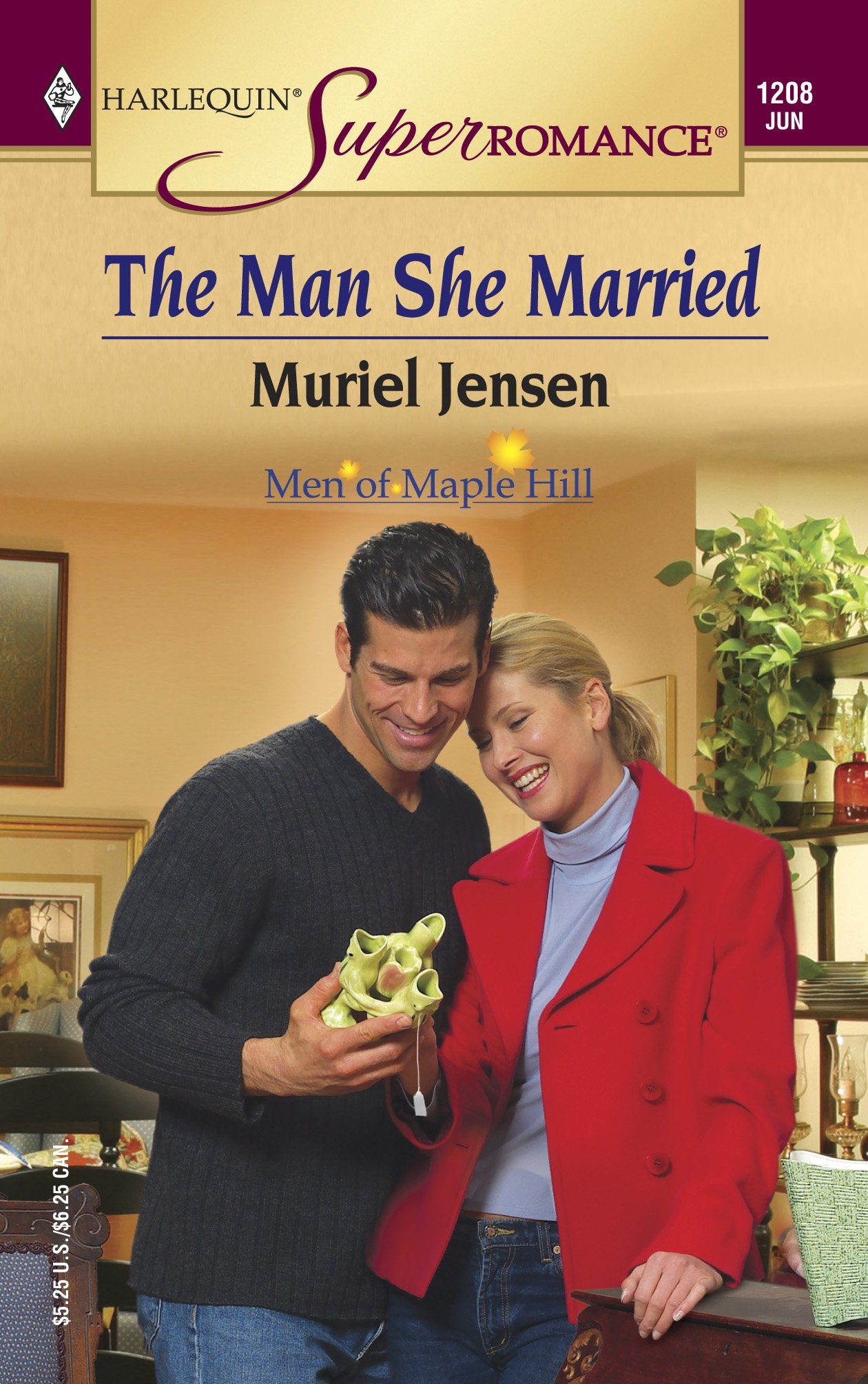 The Man She Married: Men of Maple Hill (Harlequin Superromance No. 1208),Used
