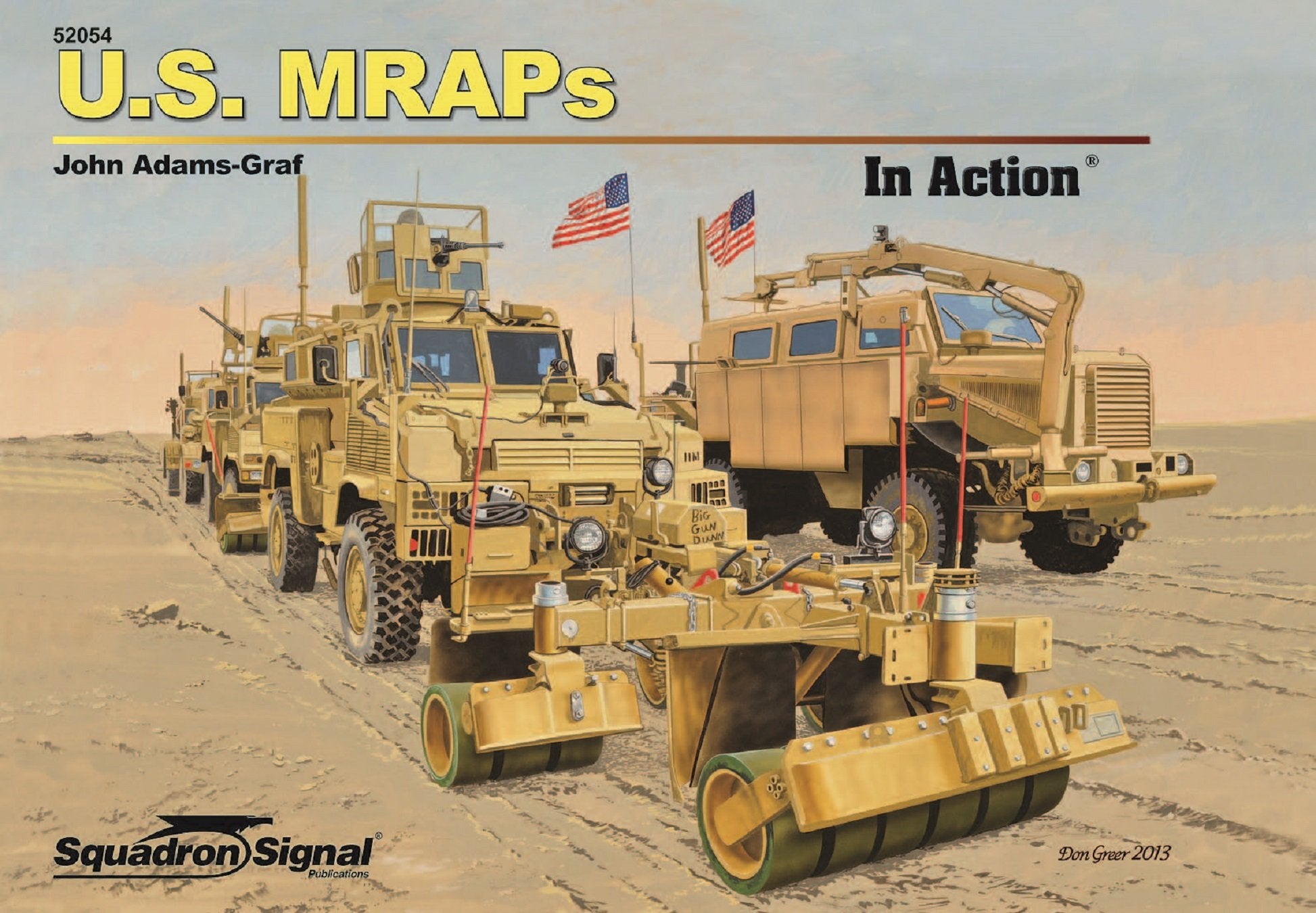 US MRAPs In Action  Hardcover,Used