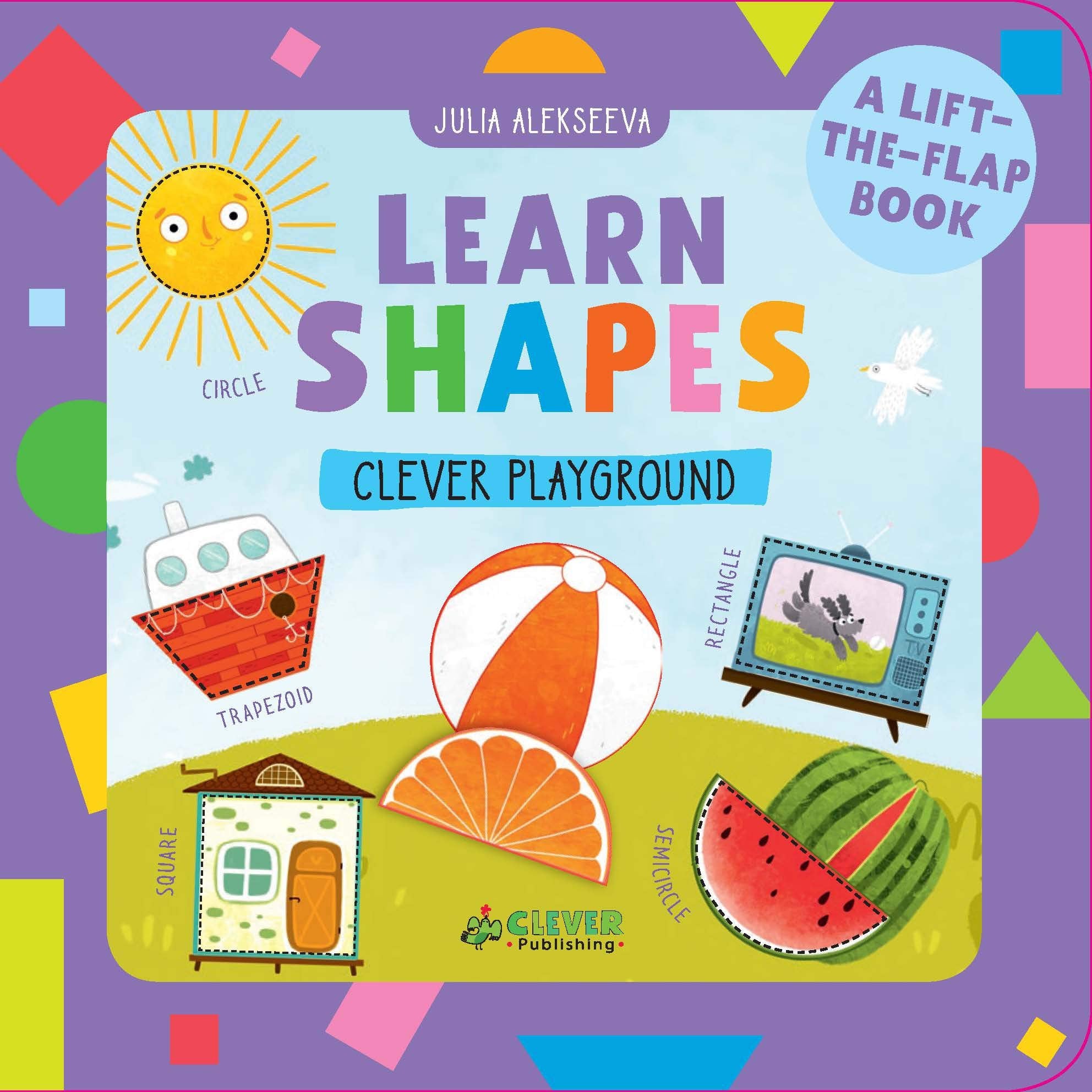 Learn Shapes: A Lifttheflap Book (Clever Playground)