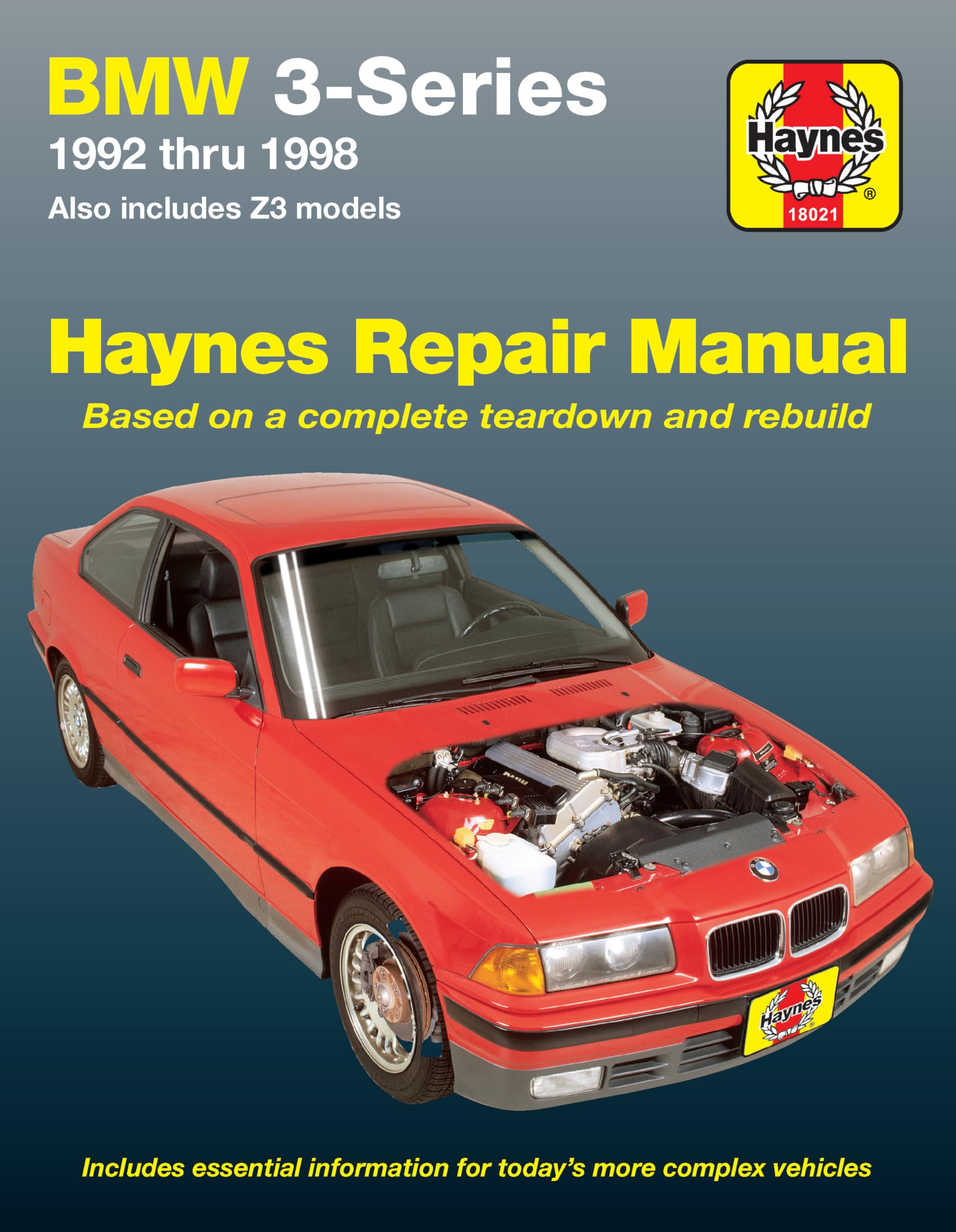 BMW 3 Series (19921998) Haynes Repair Manual (USA) (Paperback),Used