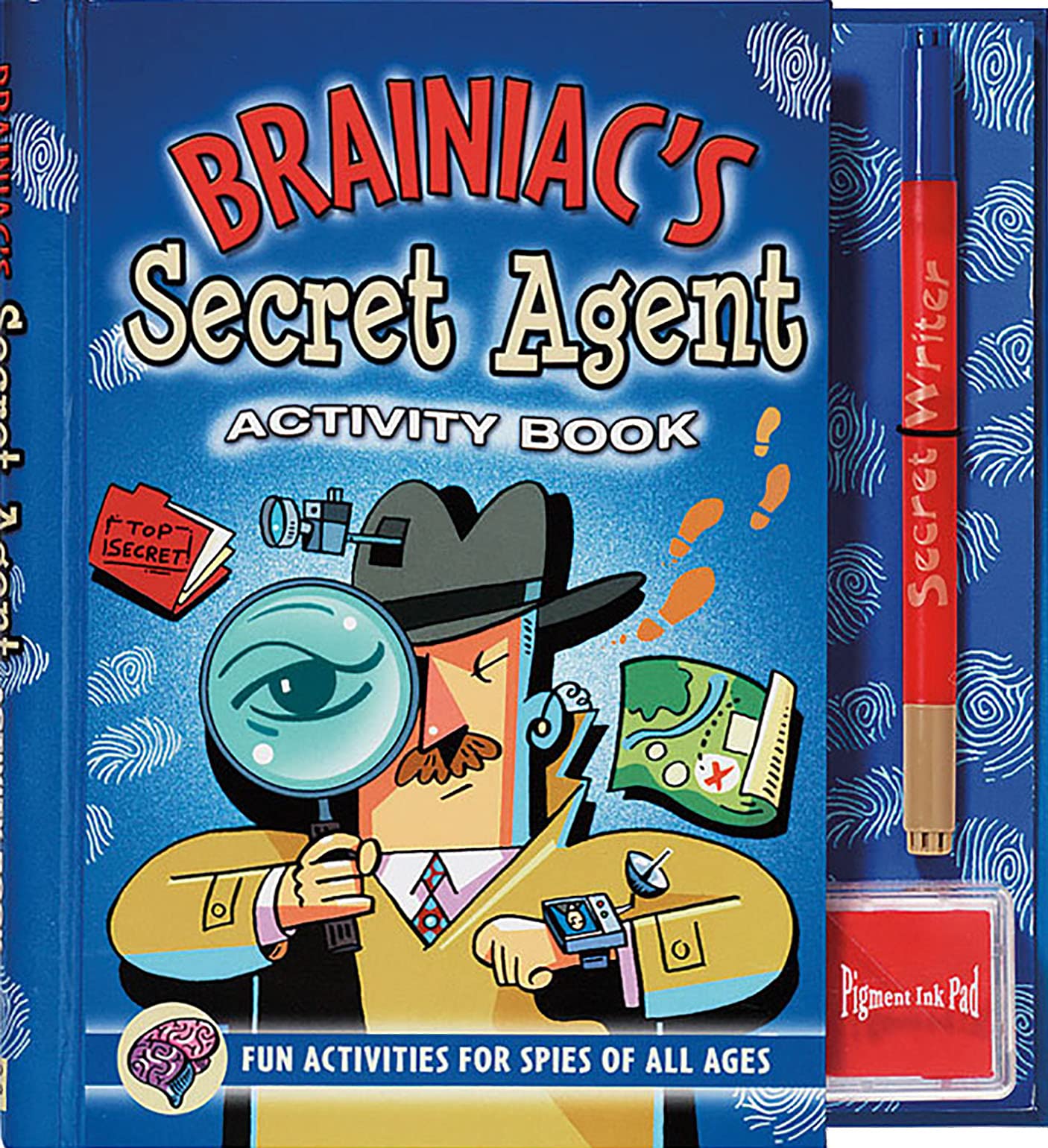Brainiac's Secret Agent Activity Book: Fun Activities for Spies of All Ages (Activity Books) (Activity Journal Series),Used