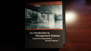 An Introduction to Management Science: Quantitative Approaches to Decision Making,Used