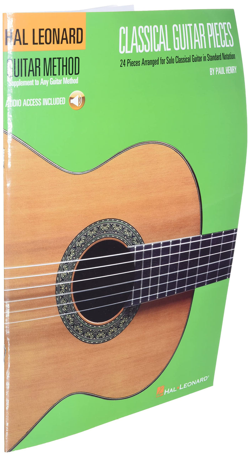 Classical Guitar Pieces Hal Leonard Guitar Method Supplement Bk/Audio Online (Hal Leonard Guitar Method (Songbooks)),Used