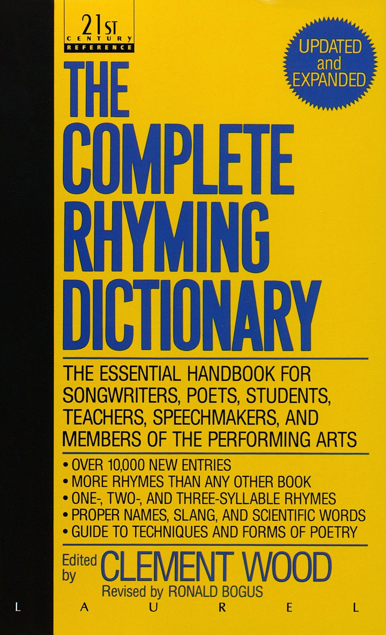 The Complete Rhyming Dictionary: Including The Poets Craft Book-New