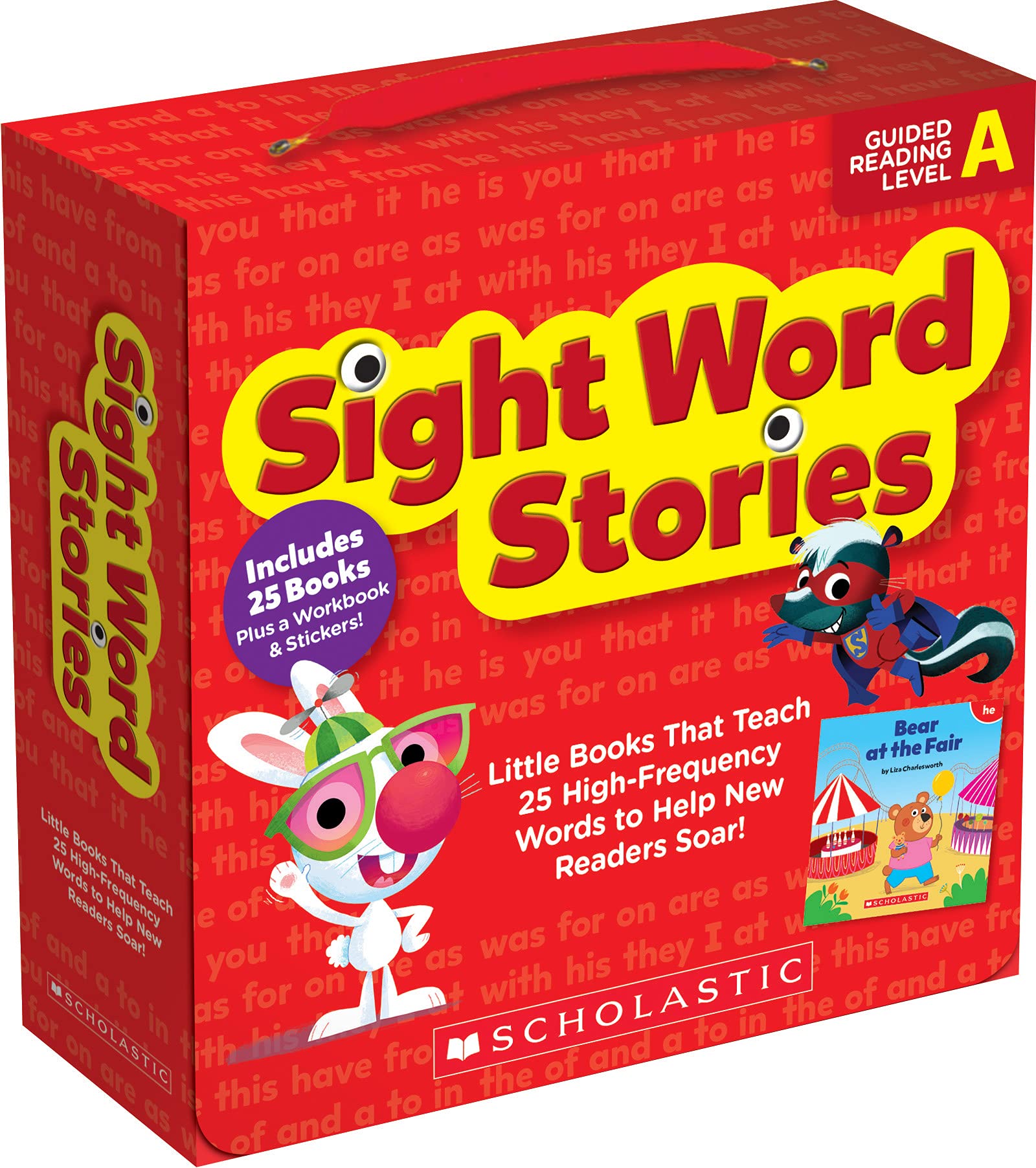 Sight Word Stories: Guided Reading Level A: Fun Books That Teach 25 Sight Words To Help New Readers Soar (Scholastic Guided Read