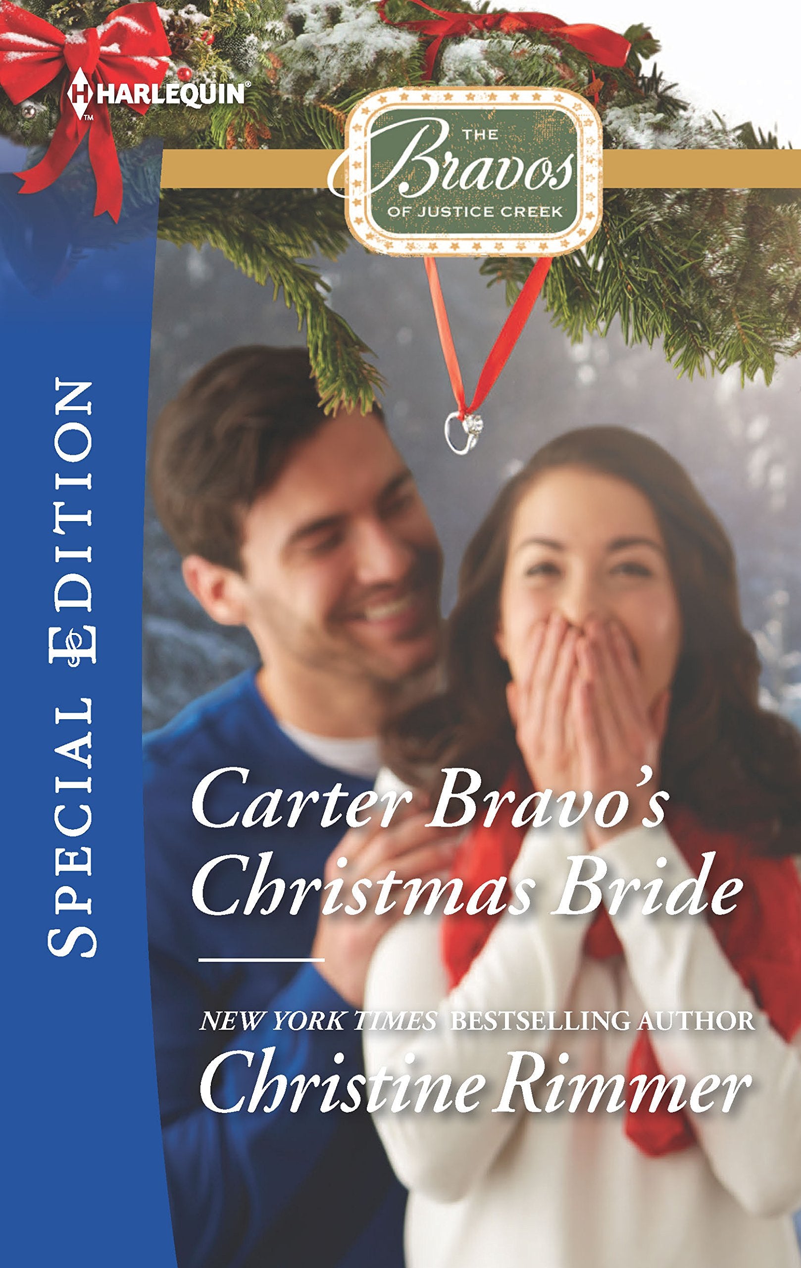 Carter Bravo's Christmas Bride (The Bravos of Justice Creek),Used