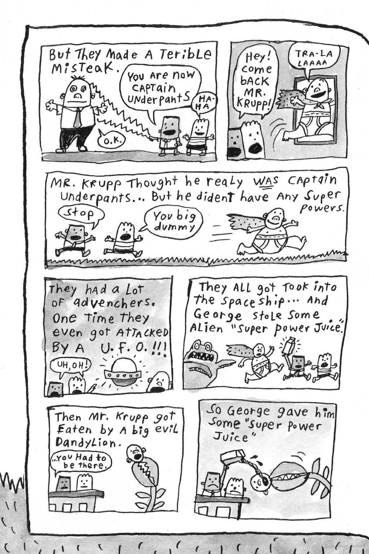 Captain Underpants And The Perilous Plot Of Professor Poopypants-used
