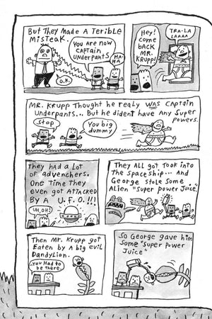Captain Underpants And The Perilous Plot Of Professor Poopypants-used