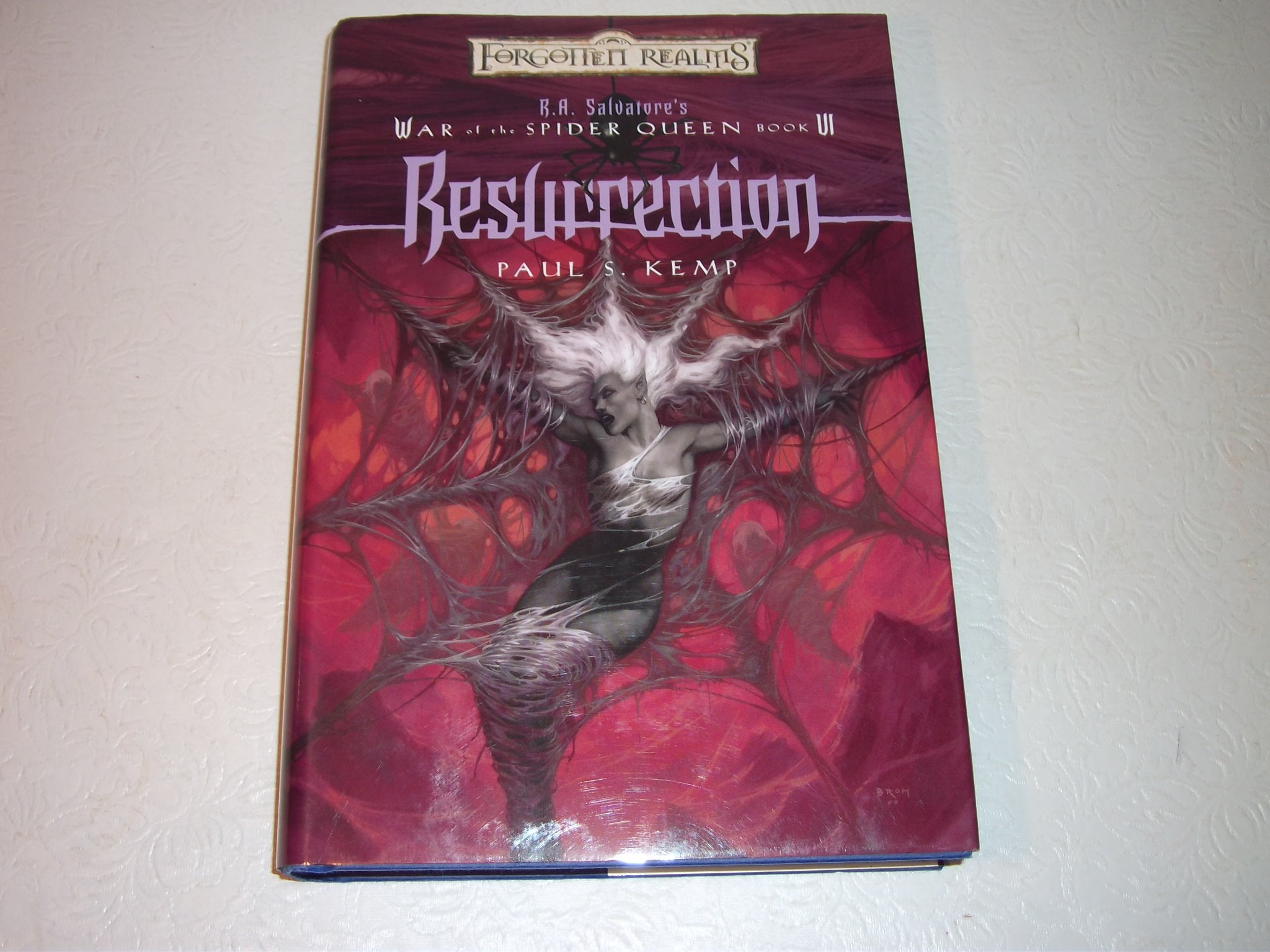 Resurrection: War Of The Spider Queen, Book Vi (R.A Salvatore Presents The War Of The Spider Queen) -Used