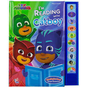 PJ Masks  I'm Ready to Read with Catboy Interactive ReadAlong Sound Book  Great for Early Readers  PI Kids (PlayASound),Used