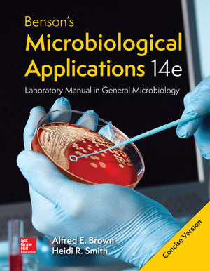LooseLeaf Benson's Microbiological Applications Laboratory ManualConcise Version,Used