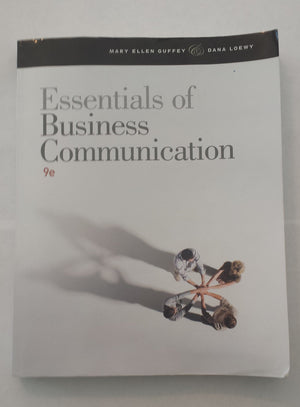 Essentials of Business Communication,Used