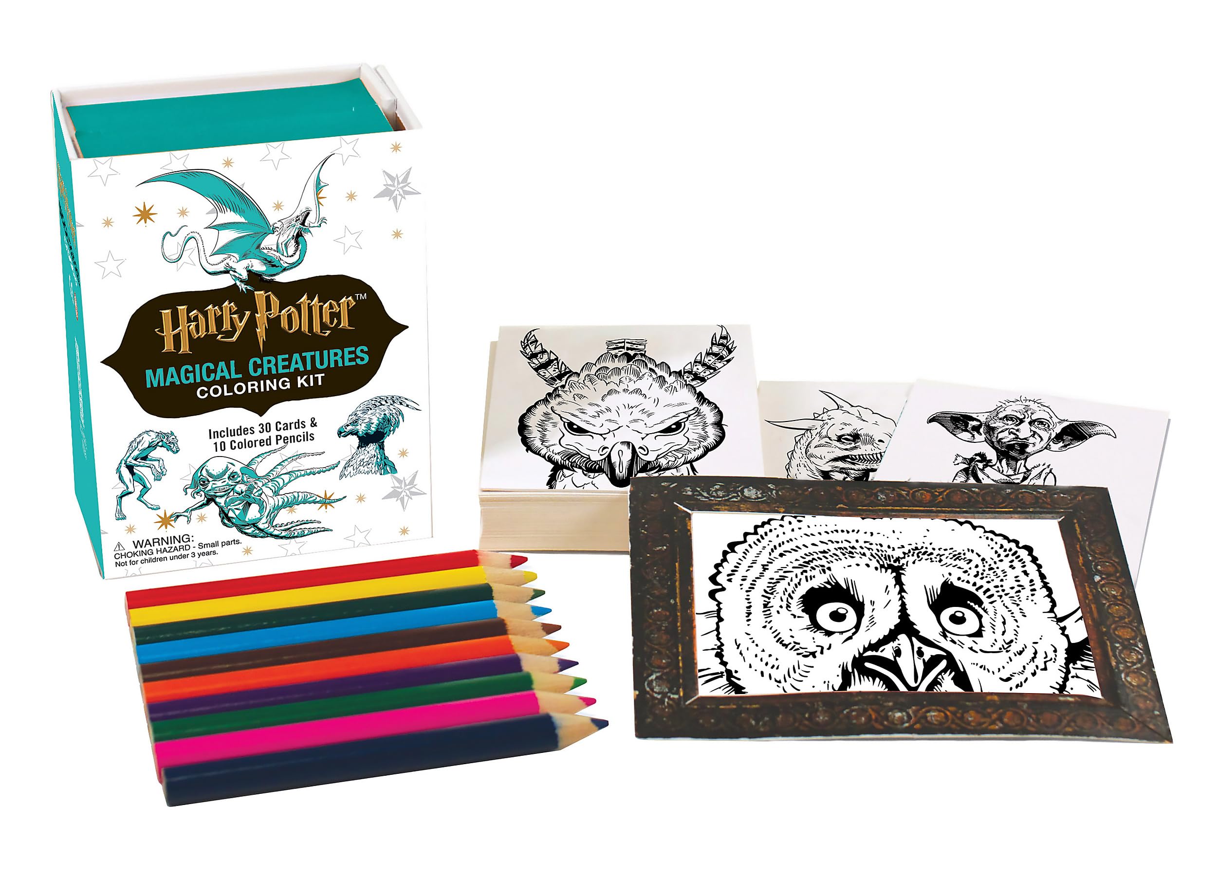 Harry Potter Magical Creatures Coloring Kit (Rp Minis)