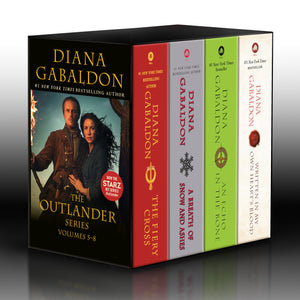 Outlander Volumes 58 (4Book Boxed Set): The Fiery Cross, A Breath Of Snow And Ashes, An Echo In The Bone, Written In My Own He,New
