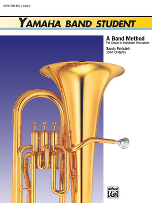 Yamaha Band Student, Book 2: Baritone B.C. (Yamaha Band Method),Used