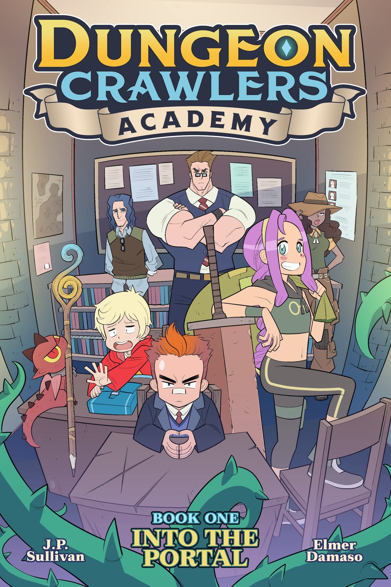 Dungeon Crawlers Academy Book 1: Into The Portal,Used