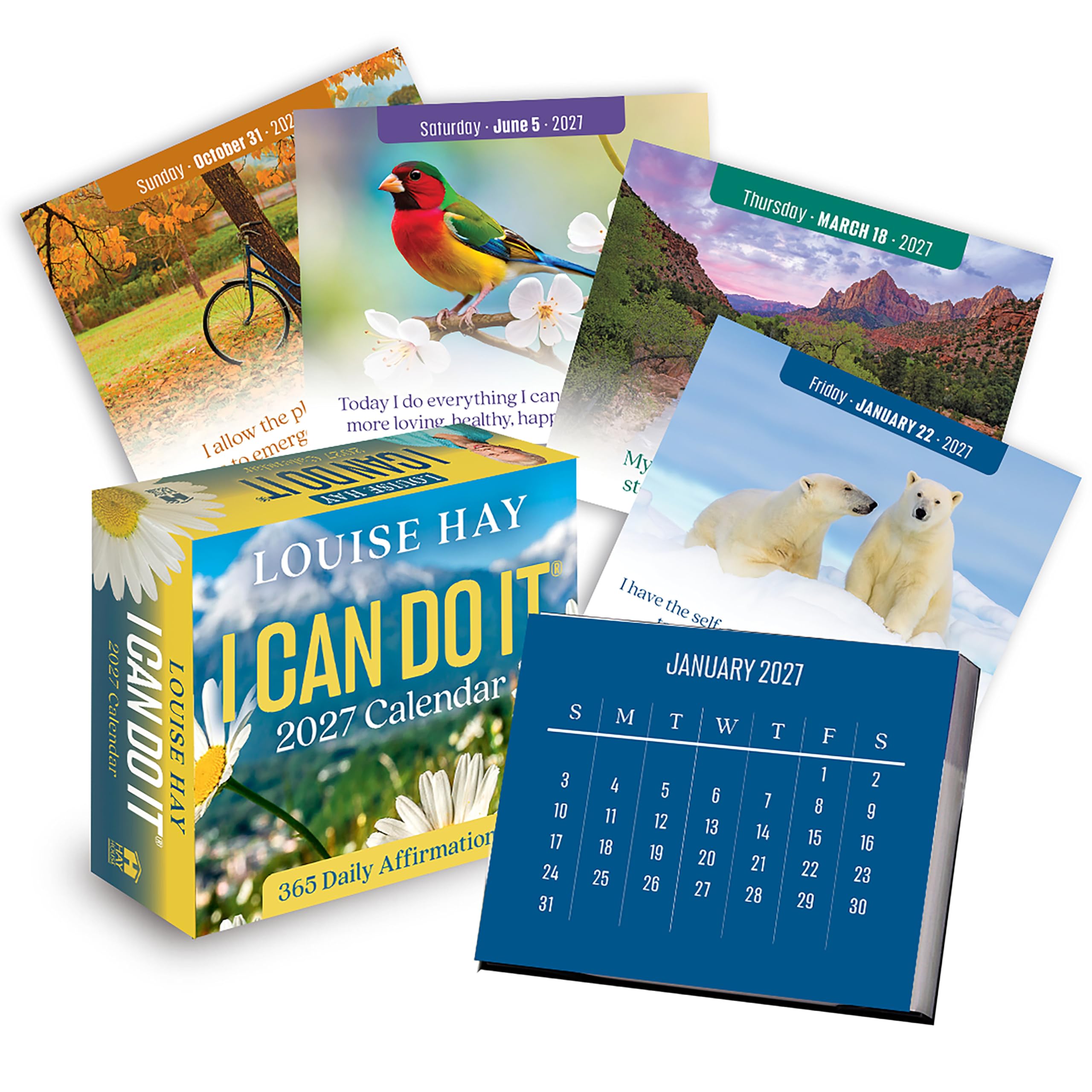 I Can Do It 2027 Calendar: 365 Daily Affirmations