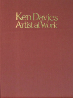 Ken Davies, artist at work