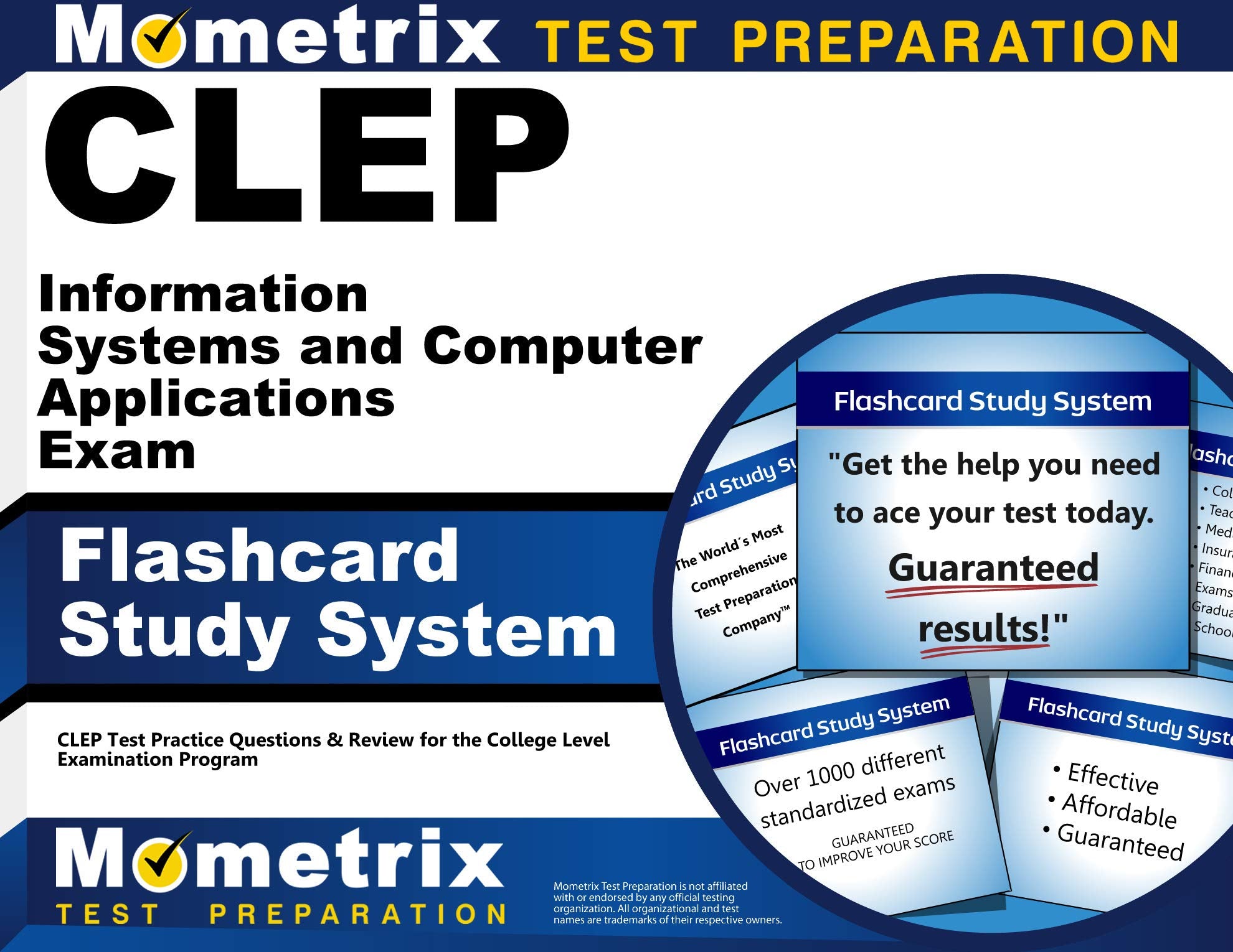 Clep Information Systems And Computer Applications Exam Flashcard Study System: Clep Test Practice Questions & Review For The Co,Used