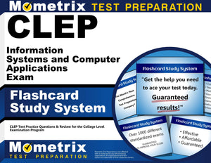 Clep Information Systems And Computer Applications Exam Flashcard Study System: Clep Test Practice Questions & Review For The Co,Used
