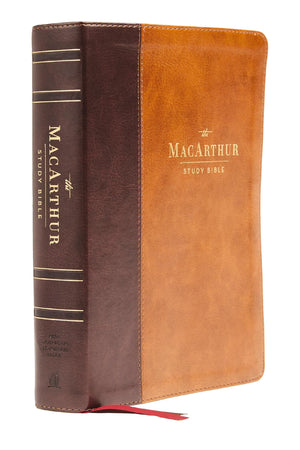 NASB, MacArthur Study Bible, 2nd Edition, Leathersoft, Brown, Comfort Print: Unleashing God s Truth One Verse at a Time