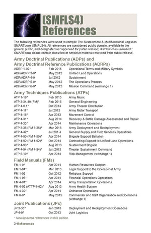 Sustainment and Multifunctional Logistician's Smartbook,Used