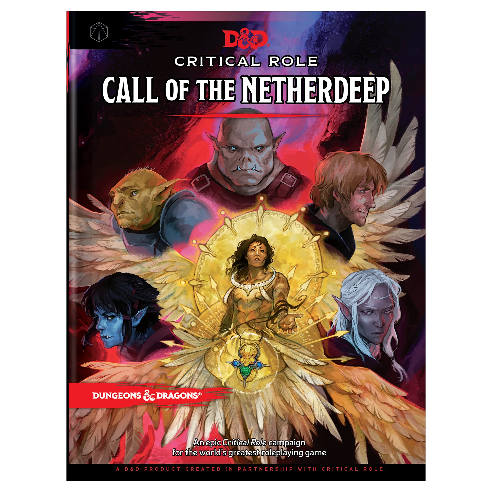 Critical Role Presents: Call Of The Netherdeep (D&D Adventure Book)-used