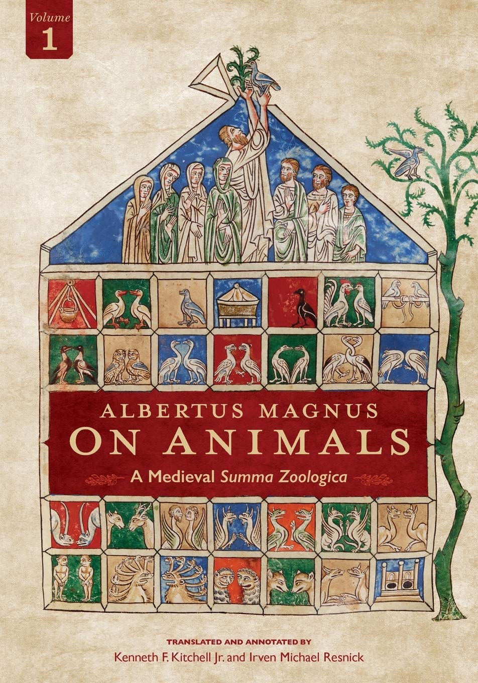 Albertus Magnus On Animals V1: A Medieval Summa Zoologica Revised Edition (Volume 1) (20),Used