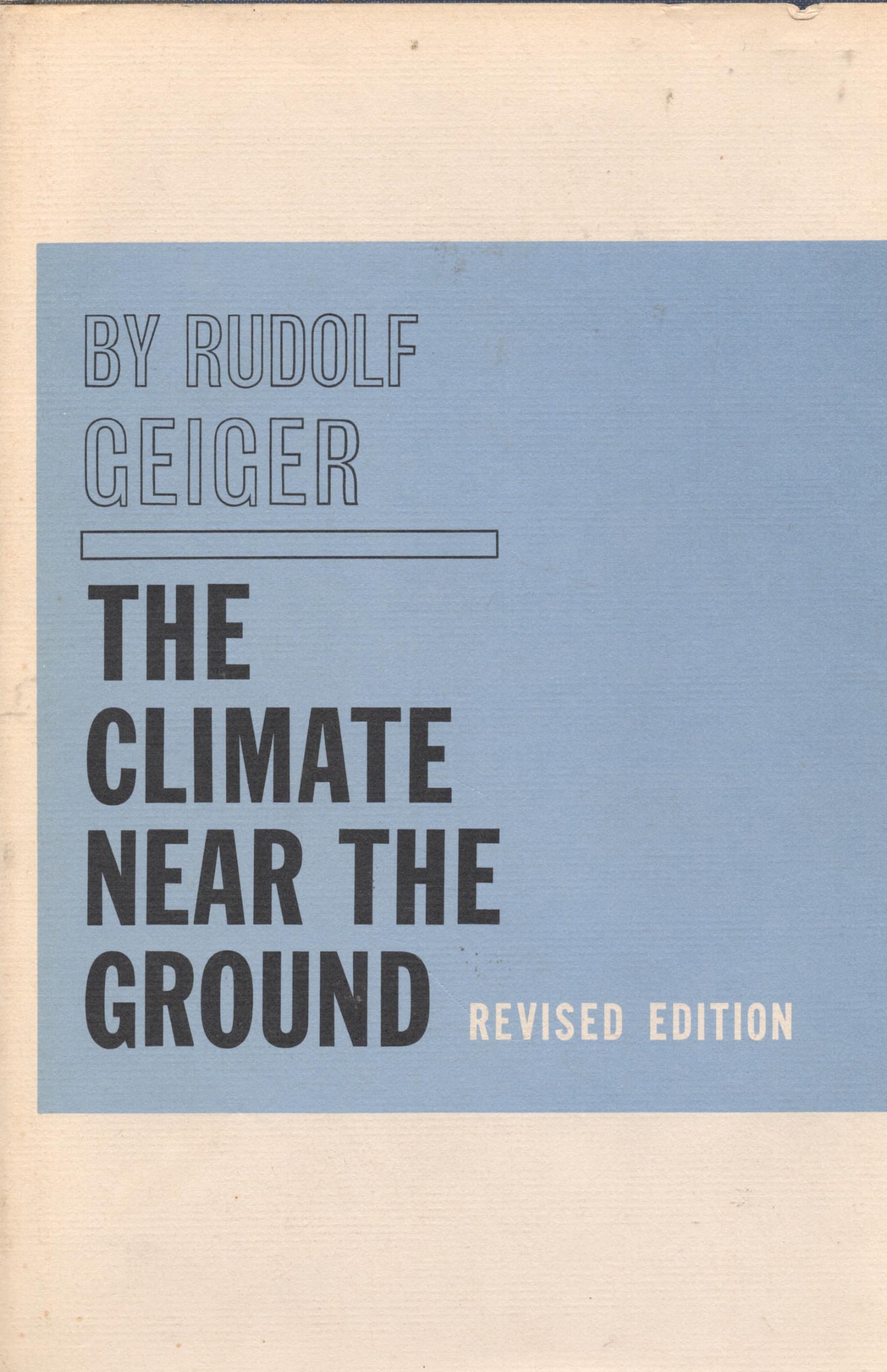 The Climate Near the Ground,Used