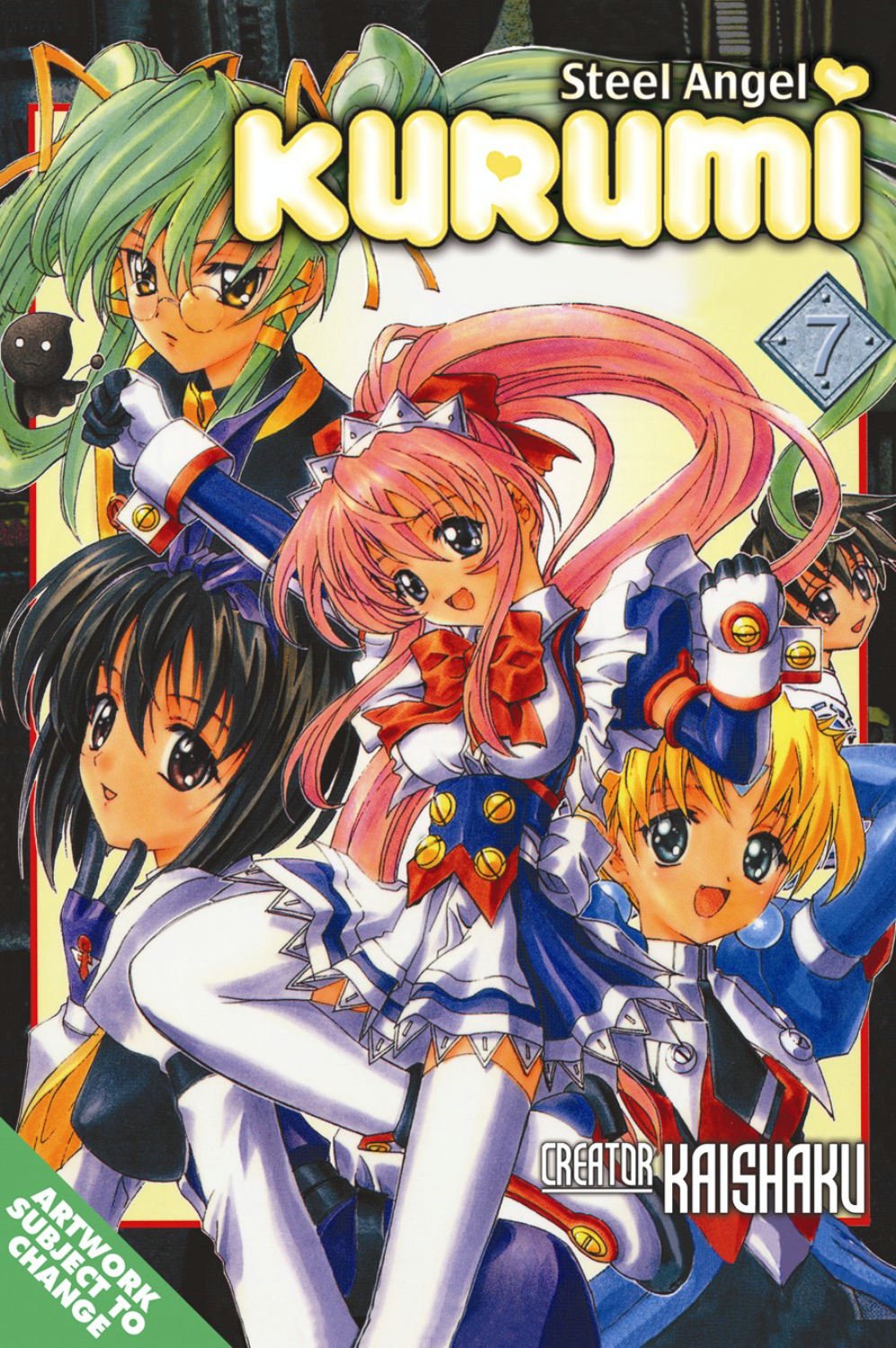 Steel Angel Kurumi Volume 7 (Steel Angel Kurumi (Graphic Novels)),Used