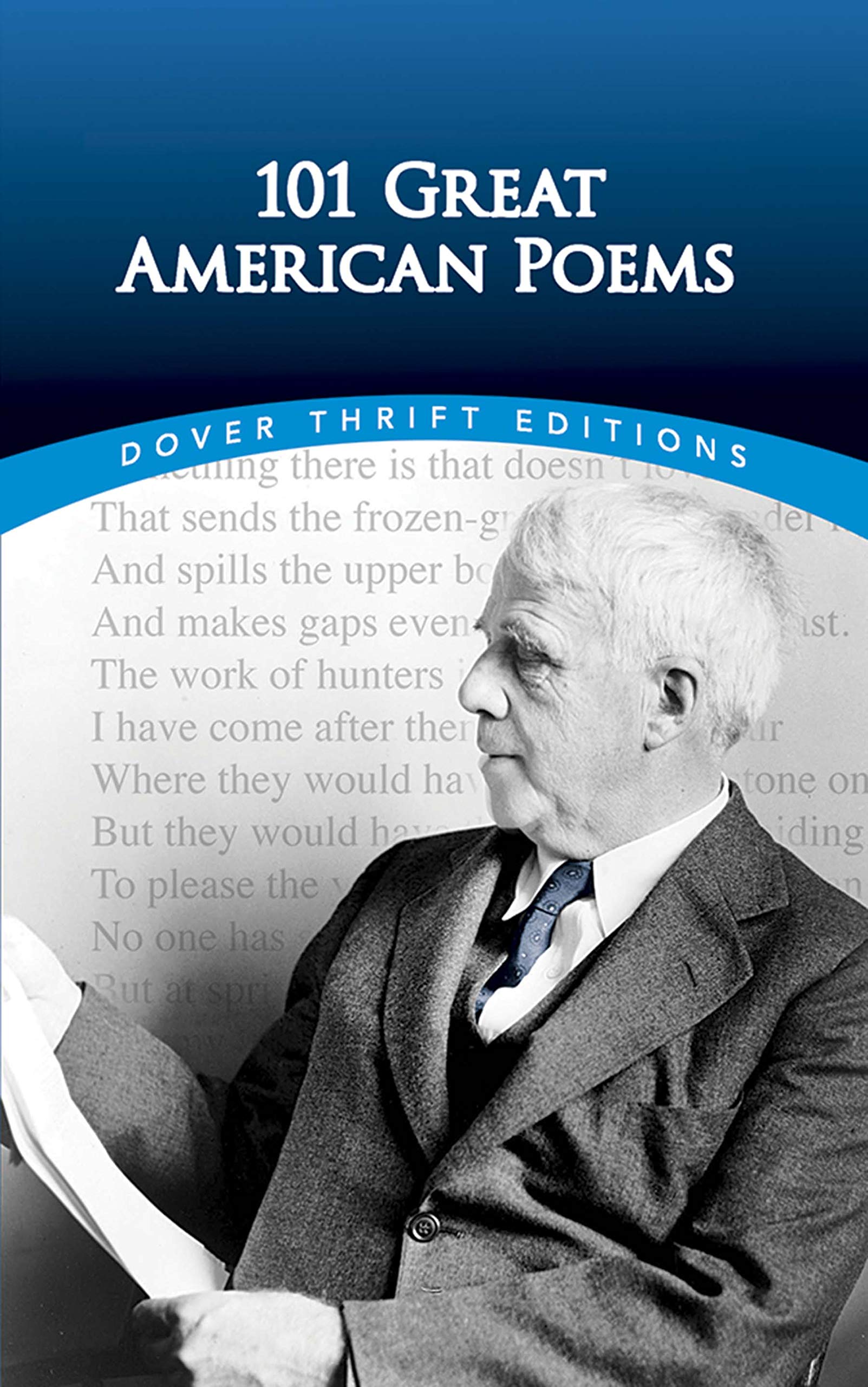 101 Great American Poems (Dover Thrift Editions)-Used Condition