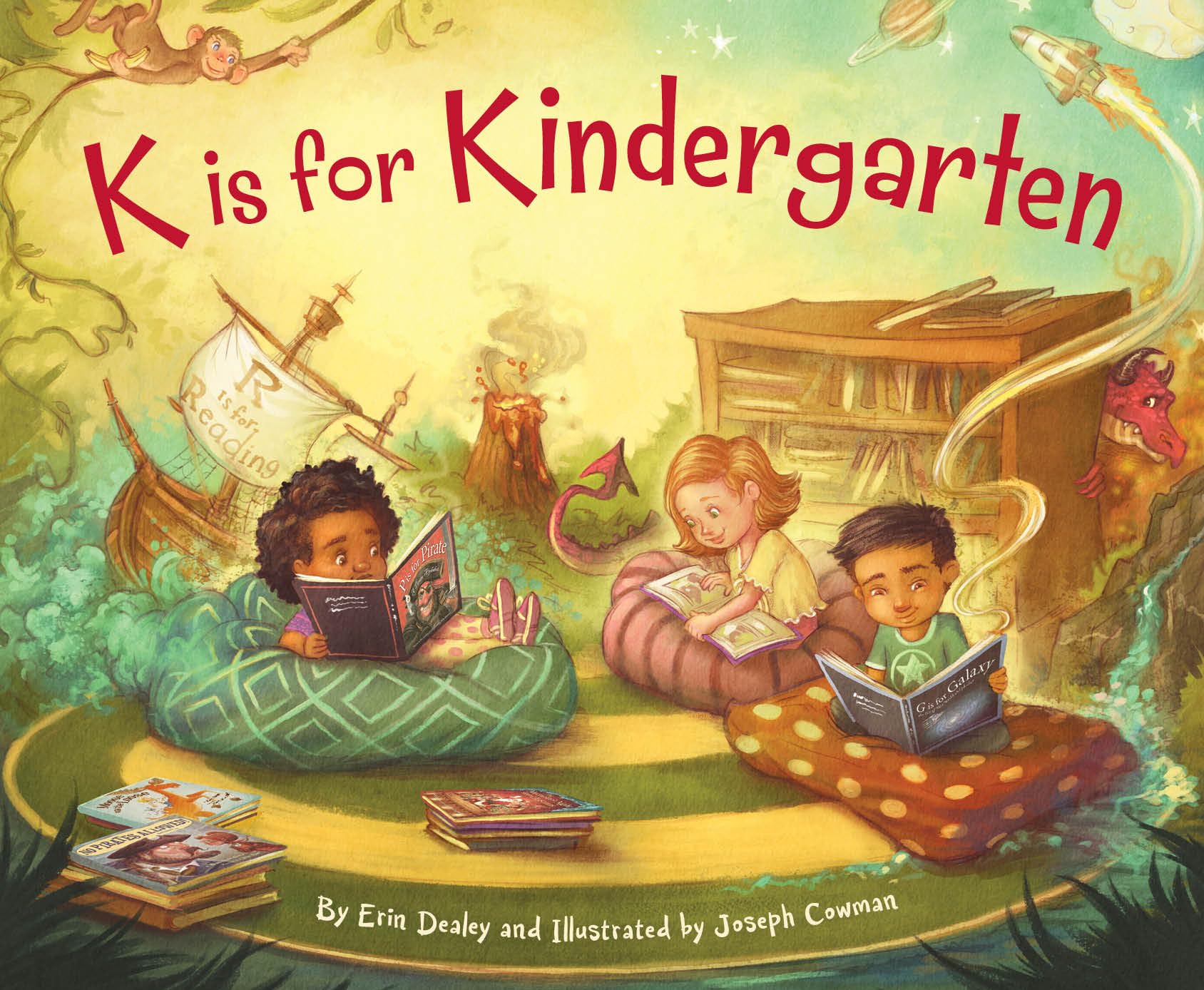 K Is For Kindergarten (Sleeping Bear Alphabet Books),Used