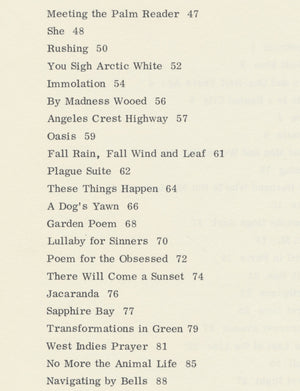 Lullaby for Sinners: Poems,Used