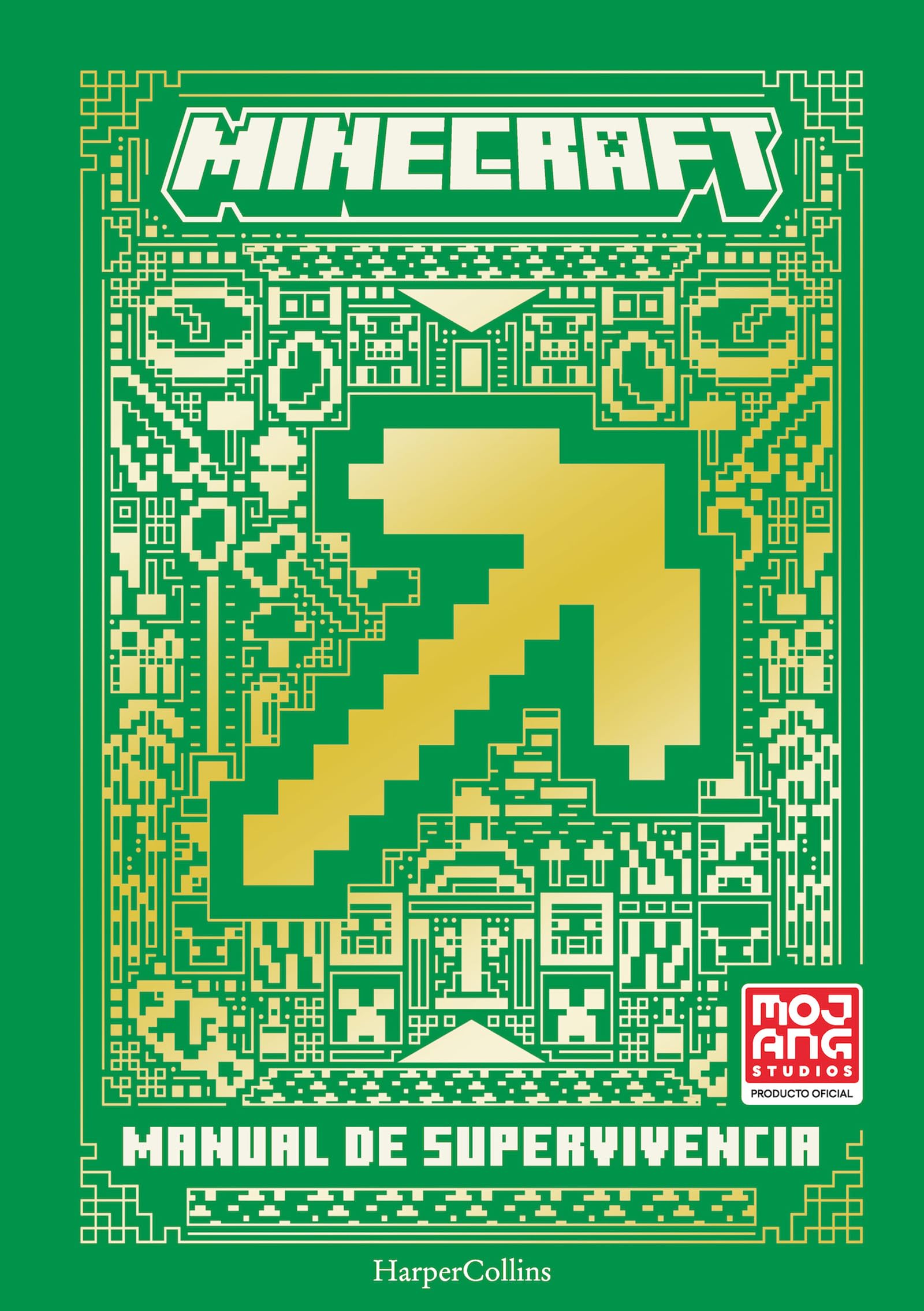Minecraft Oficial: Manual De Supervivencia (New Handbook Of Survival  Spanish) (Spanish Edition)