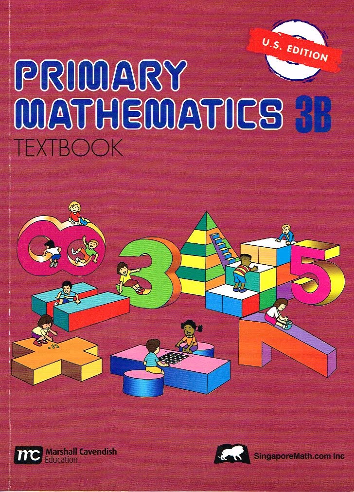 Primary Mathematics 3B: Textbook,Used