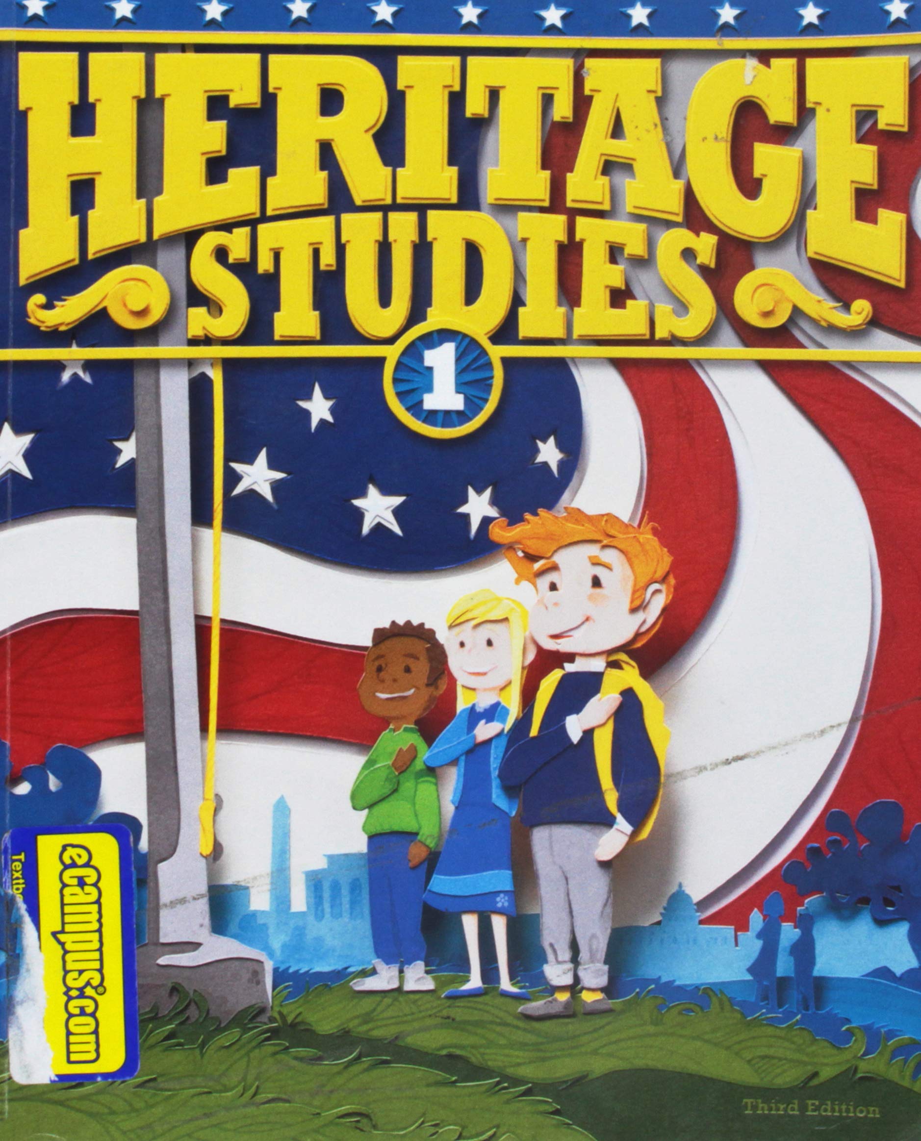 Heritage Studies Student Grade 1 3rd Edition,Used