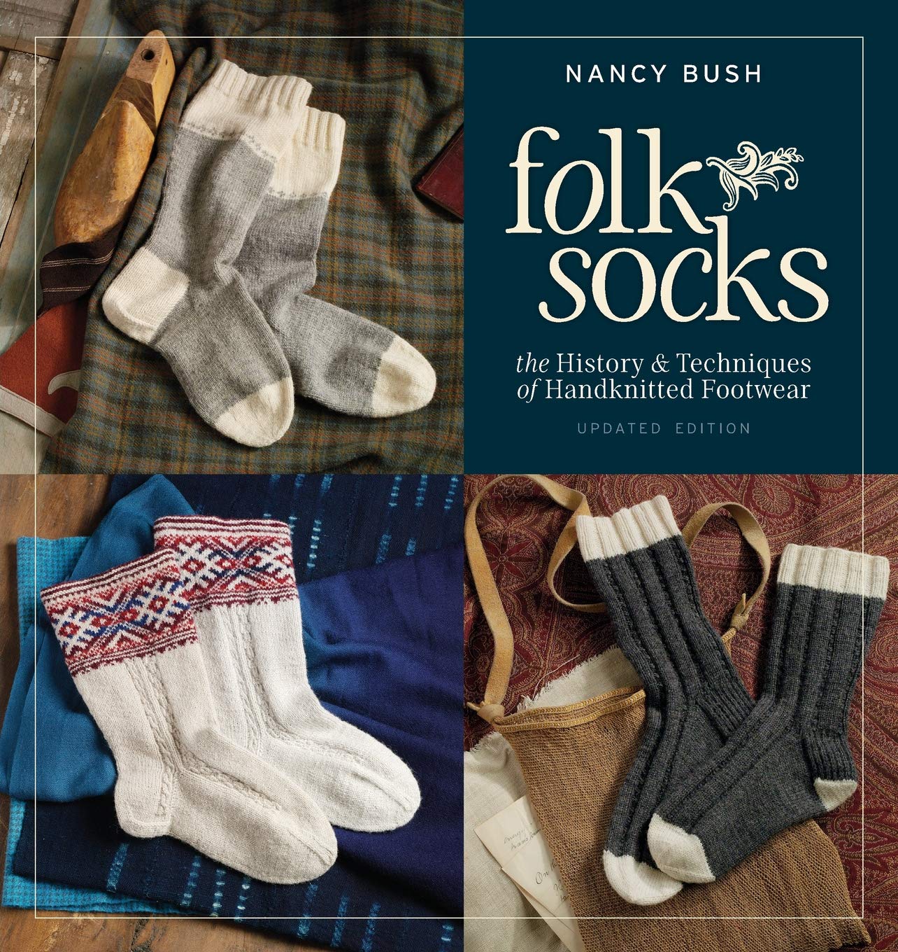 Folk Socks: The History & Techniques of Handknitted Footwear, Updated Edition,New