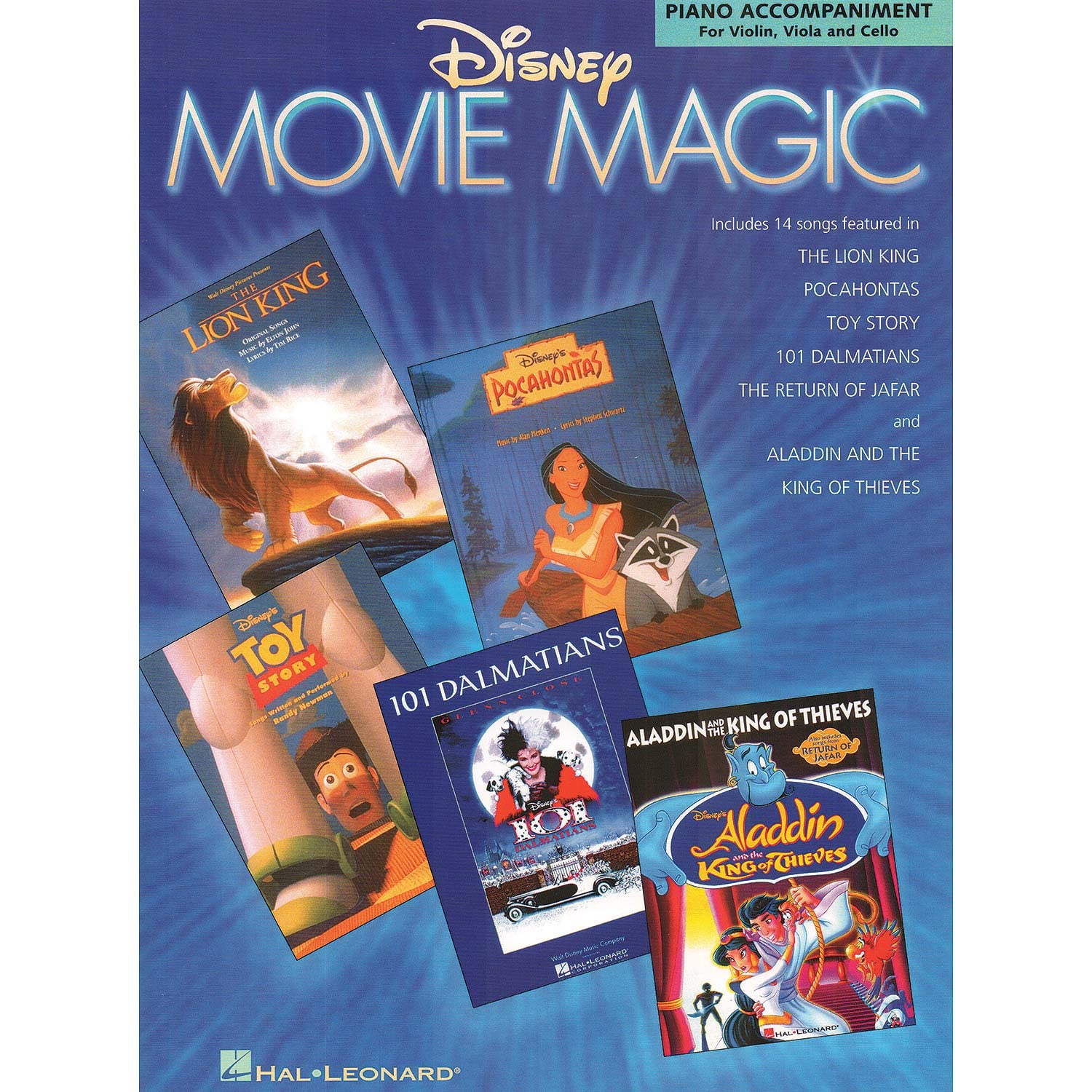 Disney Movie Magic: Piano Accompaniments for String Instrumental Folios,Used