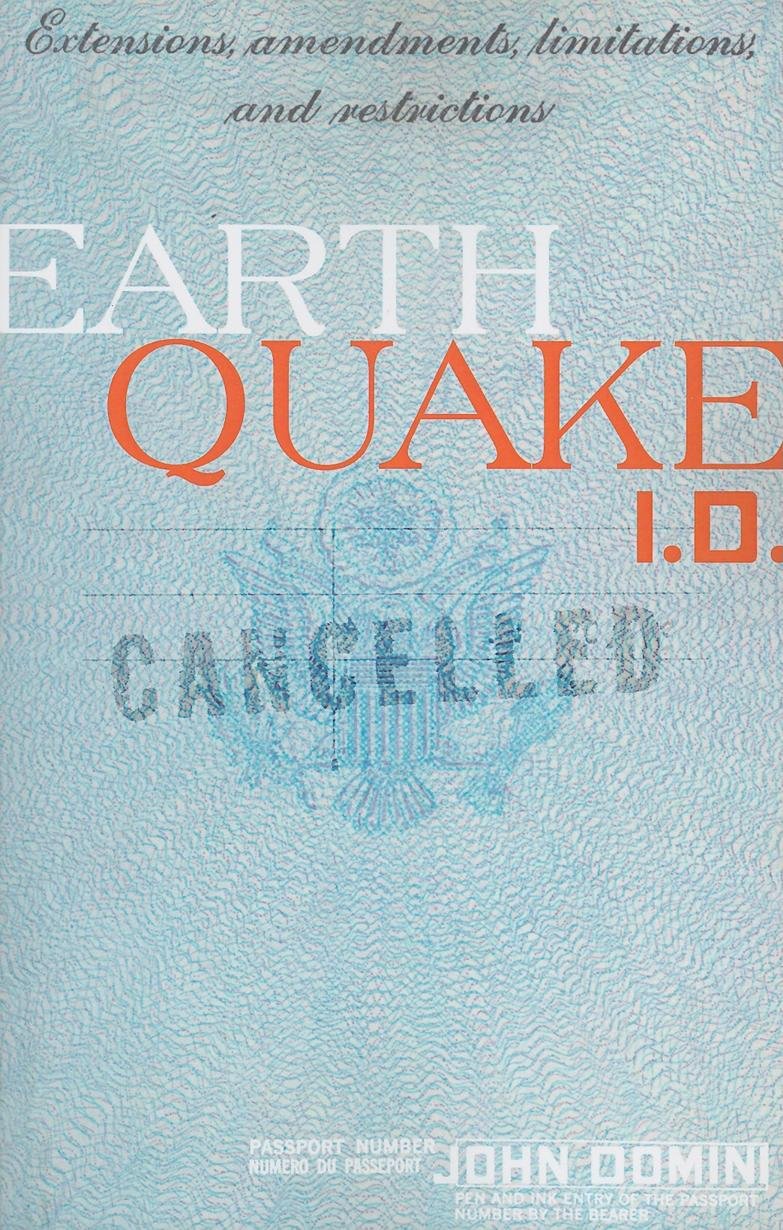 EARTHQUAKE I.D.,Used