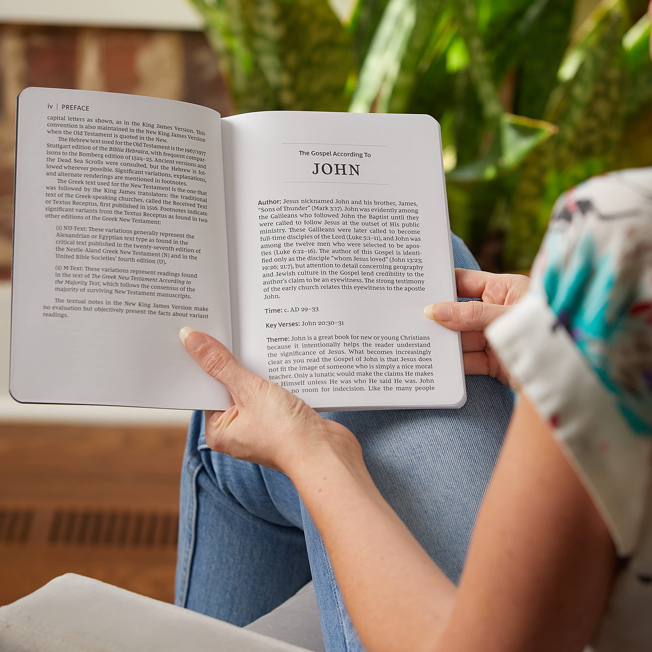 NKJV Bible Journal  Luke, Paperback, Comfort Print: Holy Bible, New King James Version,Used