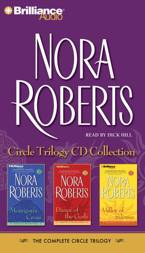 Nora Roberts Circle Trilogy CD Collection: Morrigan's Cross, Dance of the Gods, Valley of Silence,Used