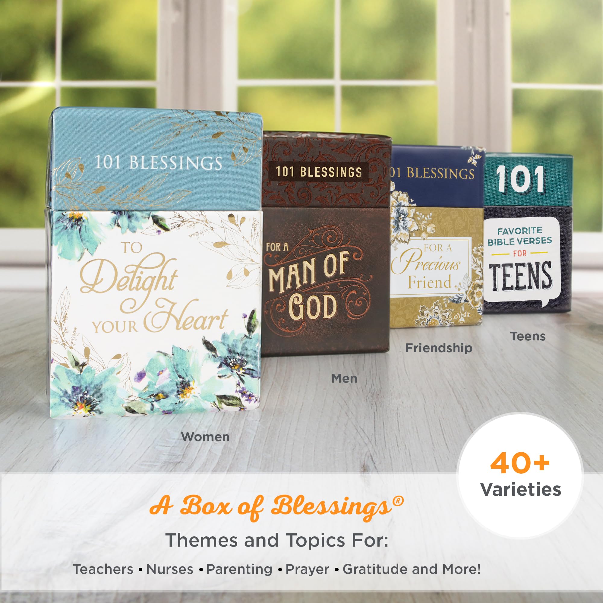 101 Favorite Bible Verses For Teens, Inspirational Cards To Keep Or Share (Boxes Of Blessings),New
