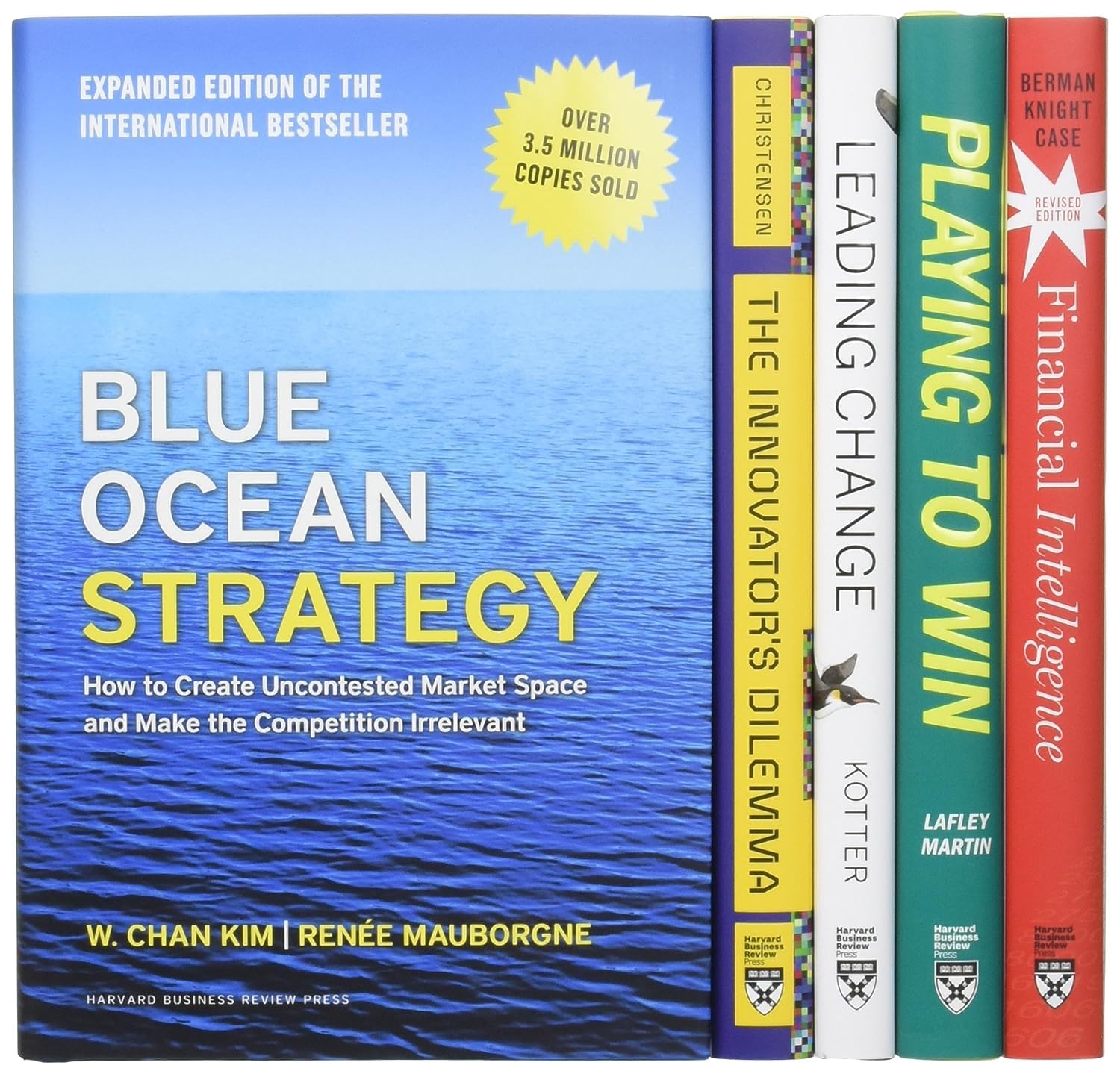 Harvard Business Review Leadership & Strategy Boxed Set (5 Books),Used
