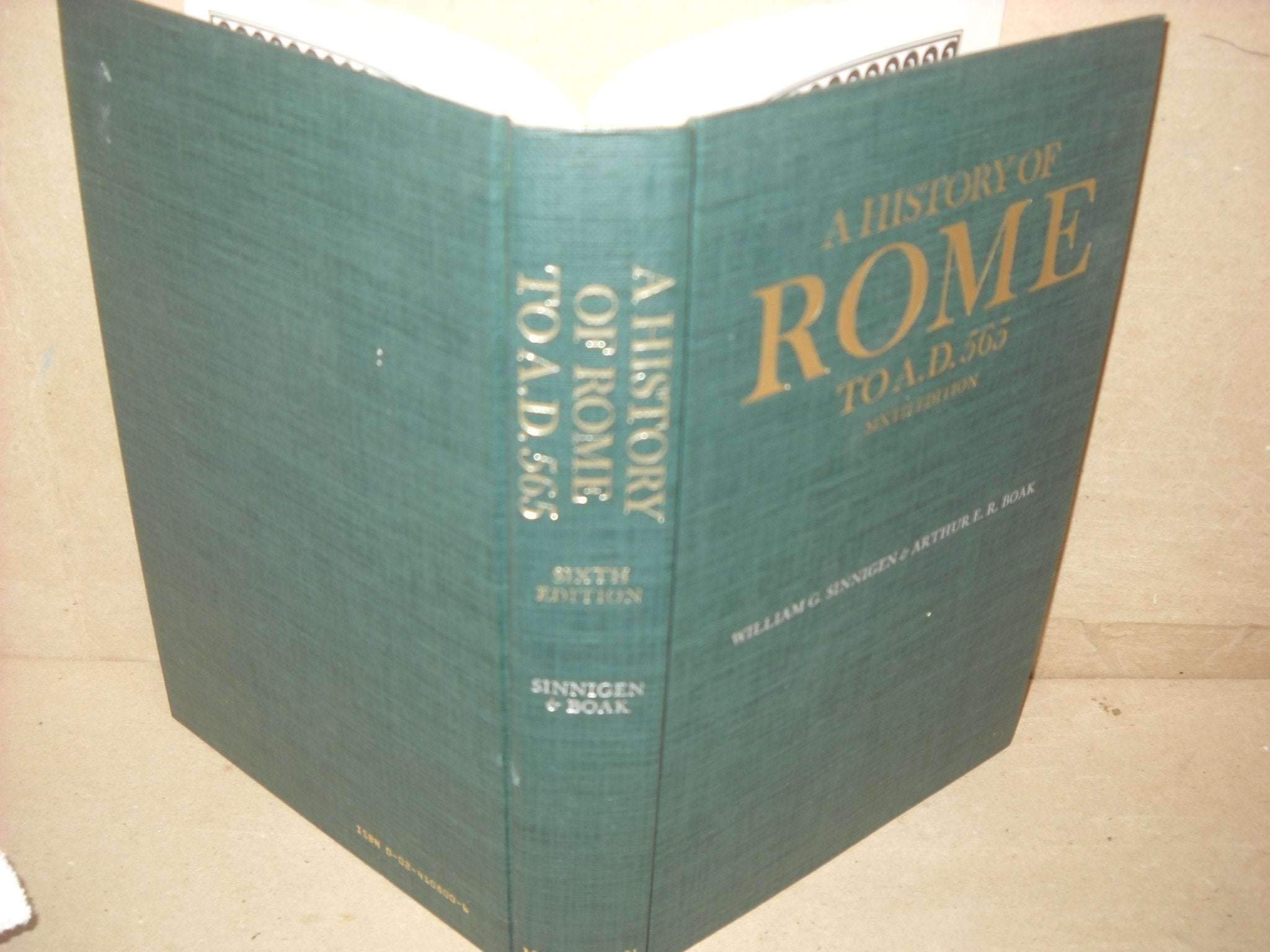 A History of Rome to A.D. 565,Used