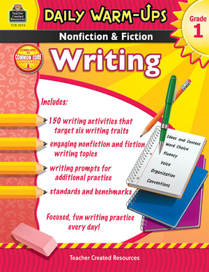 Daily WarmUps: Nonfiction & Fiction Writing Grd 1: Nonfiction & Fiction Writing Grd 1,Used