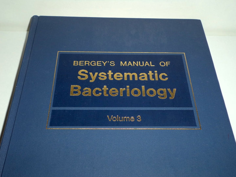 Bergey's Manual of Systematic Bacteriology, Volume 3,Used