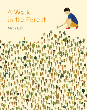 A Walk in the Forest: (ages 36, hiking and nature walk children's picture book encouraging exploration, curiosity, and independ,Used