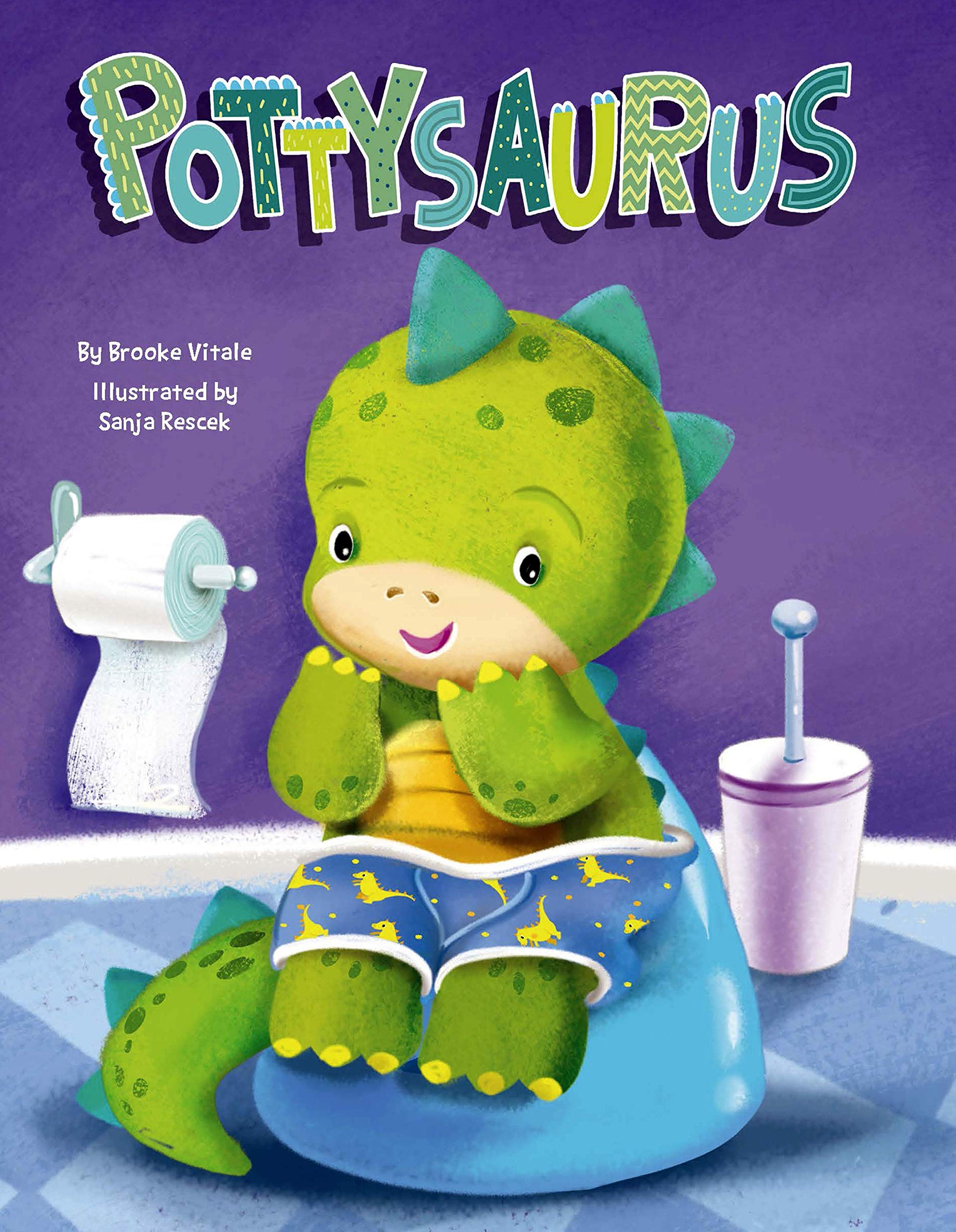 Pottysaurus  Children'S Padded Board Book  Potty Training