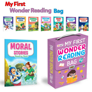 My First Story Box : Kids First Story Little Library, Story Book For Kids, Early Learning Books, Picture Book Collection For Early Readers, Box Of 8 Story Books