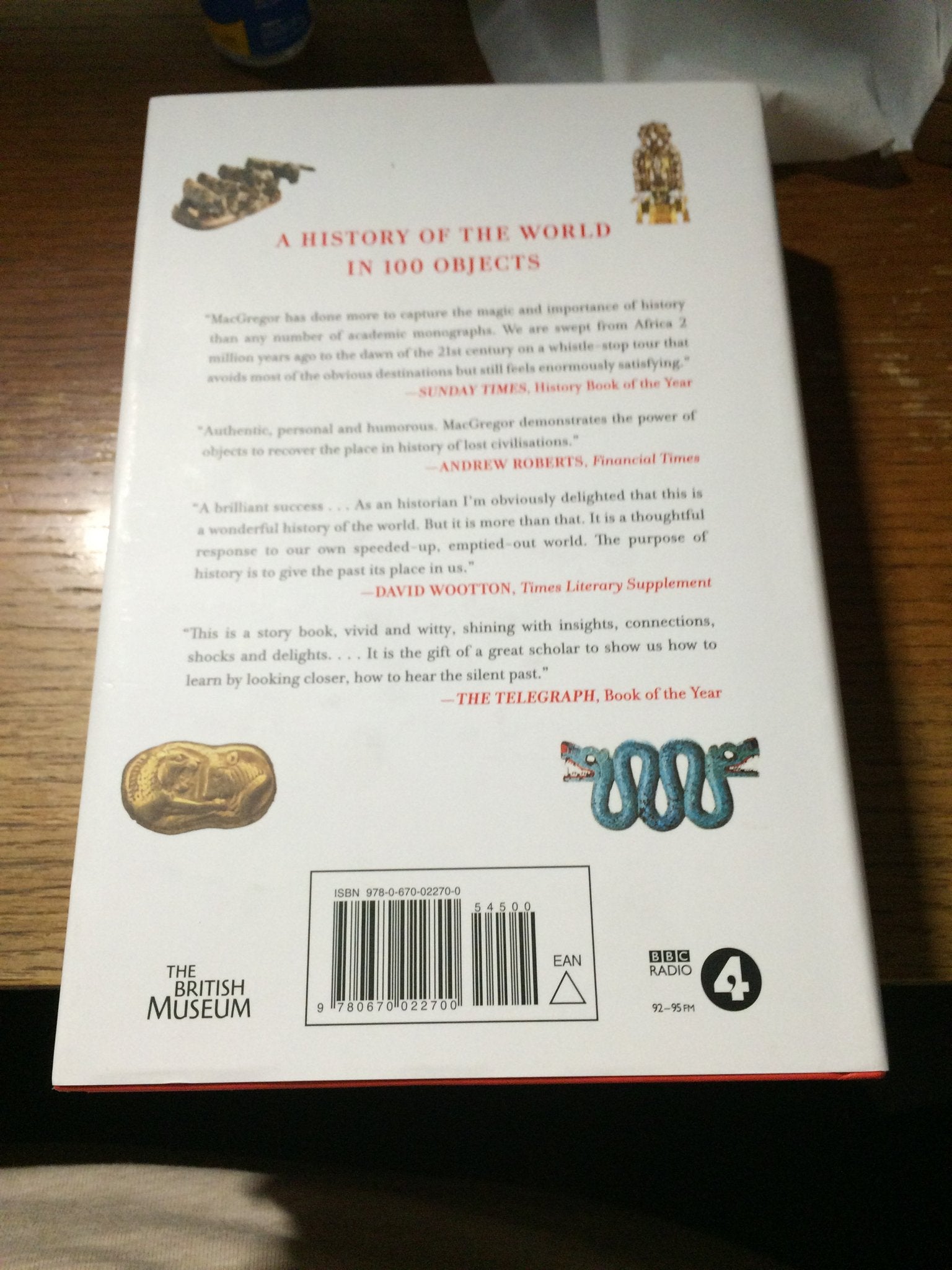 A History Of The World In 100 Objects-used